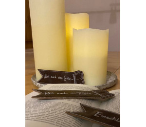 Stickserie ITH - Lesezeichen Bücher Liebe